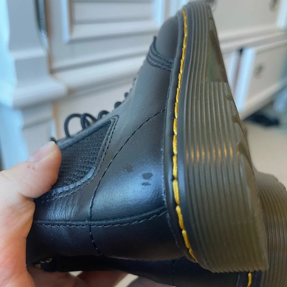 Toddler Black Dr. Martens size 8 unisex - Picture 6 of 9